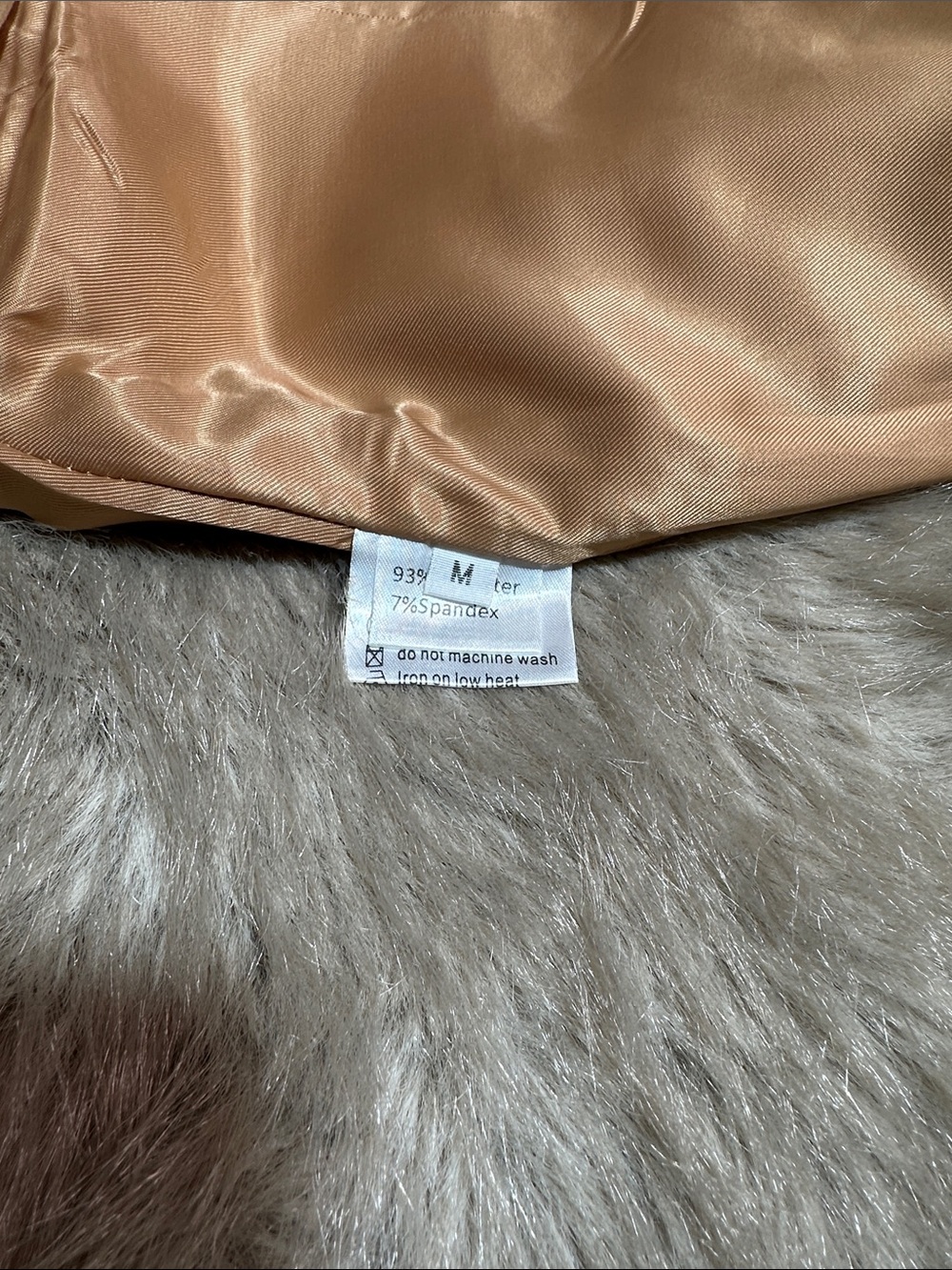 High-Rise Tailored Tan Women’s Shorts - Picture 9 of 9